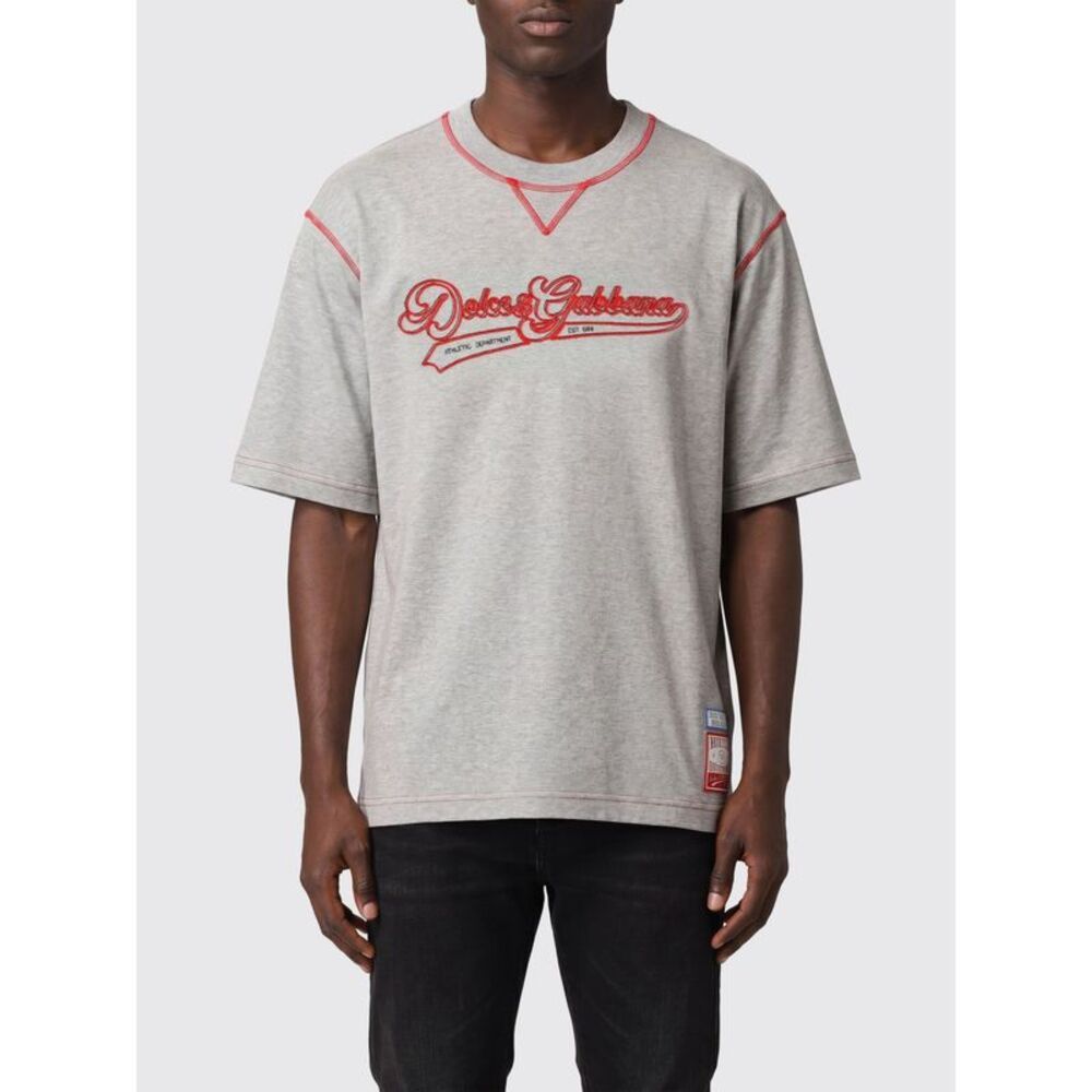 Dolce & Gabbana T-Shirt Men Grey